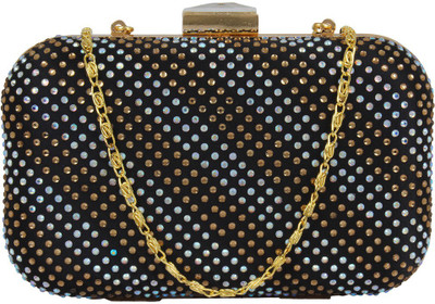

PamperVille Party Black Clutch