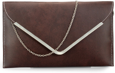 

Frosty Fashion Casual Brown Clutch
