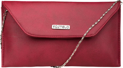 

Fostelo Casual Maroon Clutch
