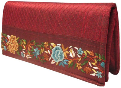 

Indha Craft Casual Red Clutch