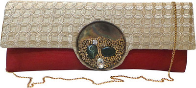 

Bhamini Party Maroon Clutch