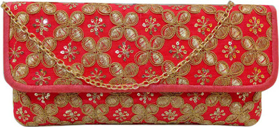 

Bhamini Party Pink Clutch