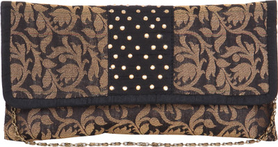 

Sunbeams Party Black Clutch