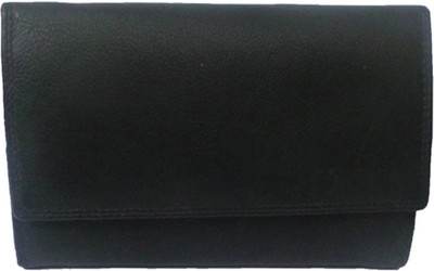 

Berries Casual Black Clutch