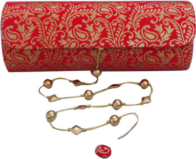 

Bhamini Red Clutch