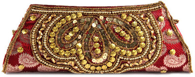 60% OFF on Favola Party Multicolor Clutch