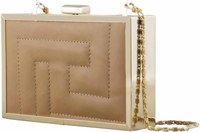 

The Purple Sack Party Tan Clutch