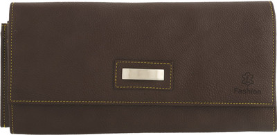 

Fashion Leather Casual Brown Clutch