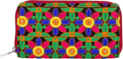 

Rajrang Casual Green Clutch