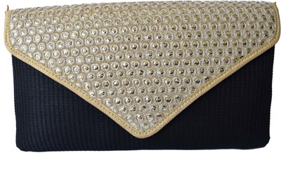

Mahadev Exports Casual Black Clutch