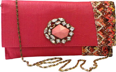 

Bhamini Party Pink Clutch