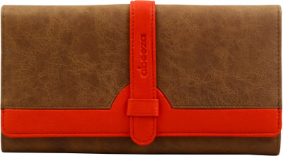 

abeeza Casual Brown, Red Clutch