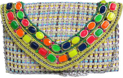 

Kawaii Casual Multicolor Clutch