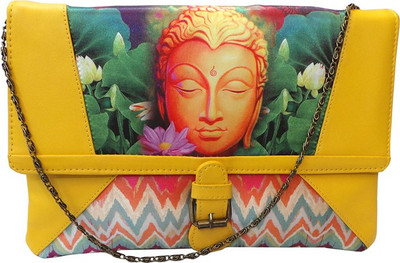 

Bhamini Casual Yellow Clutch