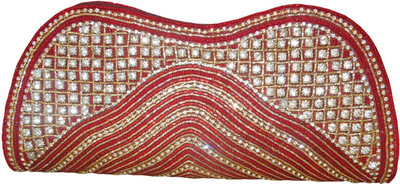 

Spice Art Party Maroon Clutch