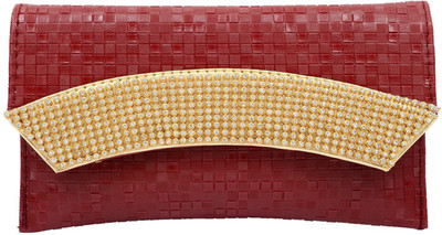 

Bagaholics Casual Maroon Clutch