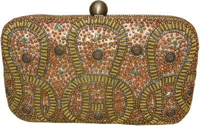 

Spice Art Party Brown Clutch