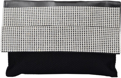 

Bagaholics Party Black, Silver Clutch