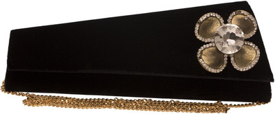 

The Indian Handicraft Store Party Black Clutch