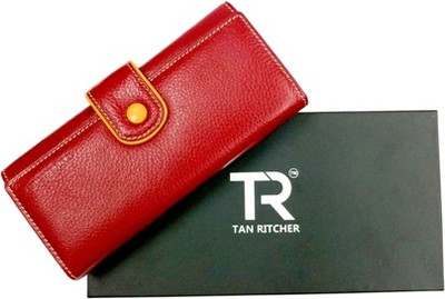 

Tan Ritcher Casual Red Clutch