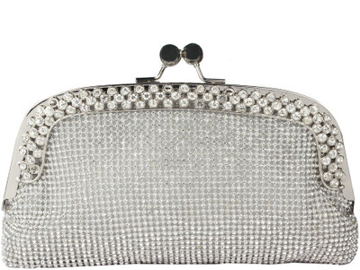 

Kion Style Casual Silver Clutch