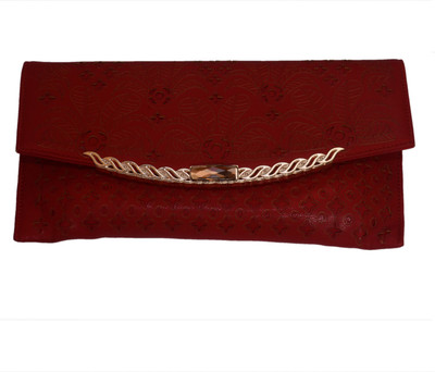 

The Trendy Casual Red Clutch