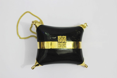 

Shree Kala Fashions Party Black Clutch