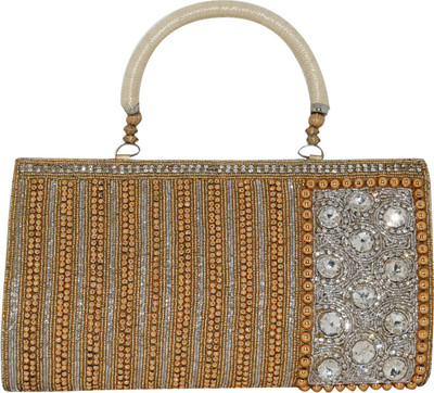 

Glitter Collection Party Gold Clutch