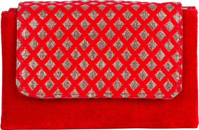 

Starz Casual Red Clutch