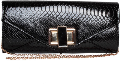 

Reedra Party Black Clutch