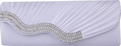 

Glamora Party White Clutch