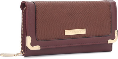 

Addons Casual Maroon Clutch