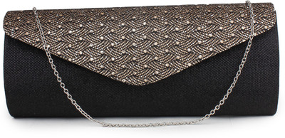 Do Bhai Party Black Clutch