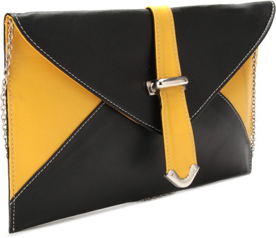 

Spice Art Casual Black, Yellow Clutch