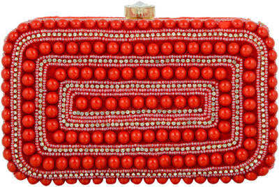 

Tooba Handicraft Party Multicolor Clutch