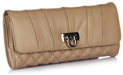 

La Roma Casual Beige Clutch