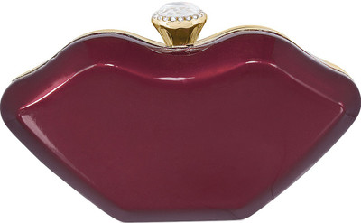 

Colors Inc Party Maroon Clutch