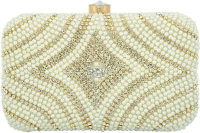 

Tooba Handicraft Party Multicolor Clutch