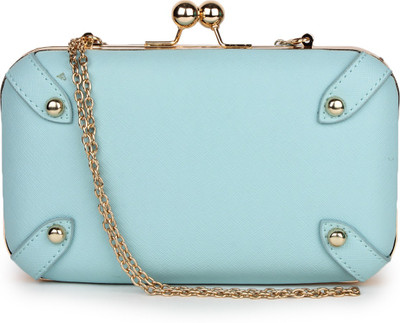 

Amatra Casual Blue Clutch