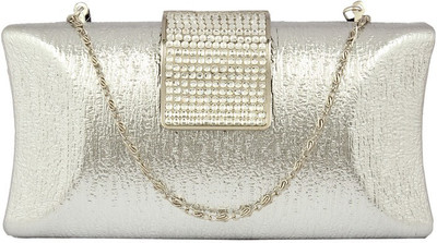 

Kion Style Party Silver Clutch
