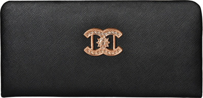 Costa Swiss Women Wedding, Casual, Party, Formal, Festive Black Clutch available at flipkart for Rs.269