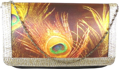 

Bhamini Party Brown Clutch