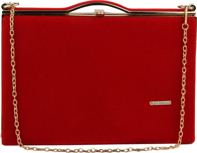 

Lino Perros Party Red Clutch