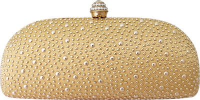 

Super Drool Formal Gold Clutch