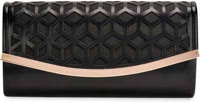 

Kazo Casual Black Clutch