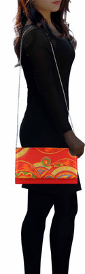 

The Ringmaster Casual Red Clutch