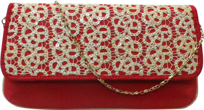 

Bhamini Party Red Clutch