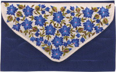 

Soulful Threads Party Blue Clutch