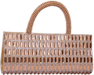 Visach Party Beige Clutch