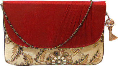 

Bhamini Party Maroon Clutch
